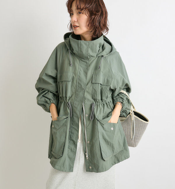  「【軽量/撥水】フーデッドマウンテンパーカー」|その他|