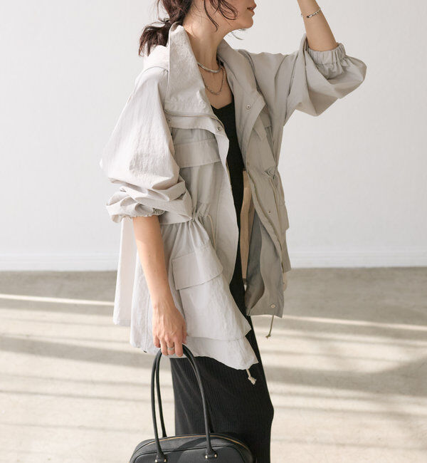  「【軽量/撥水】フーデッドマウンテンパーカー」|その他|