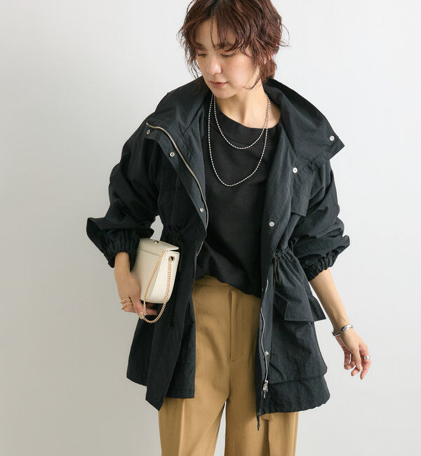  「【軽量/撥水】フーデッドマウンテンパーカー」|その他|