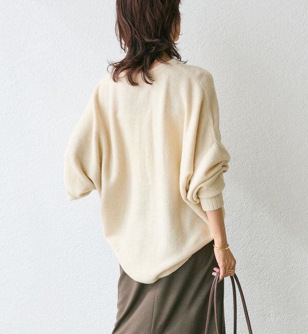  「【着心地抜群】バックテールワイドニット」|ニット・セーター|