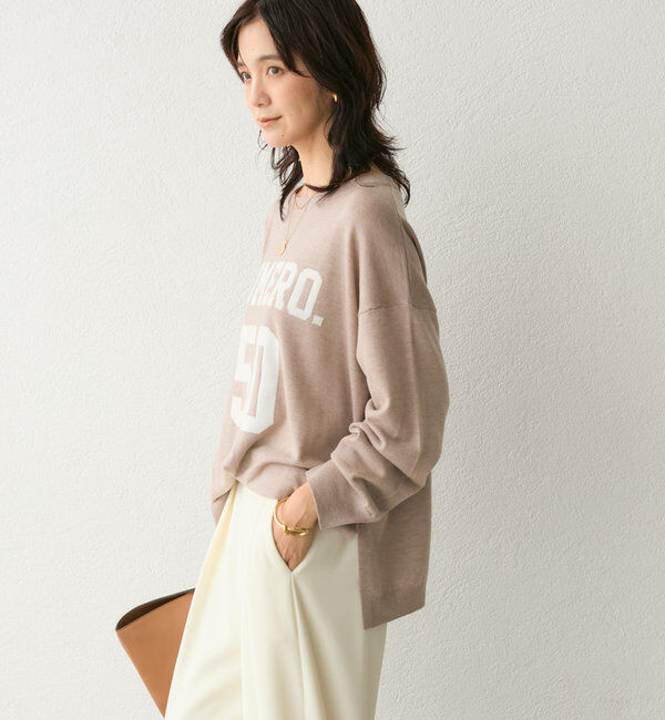  「【Yoshiiiiiiコラボカラー登場！】フットボールロゴニット」|ニット・セーター|