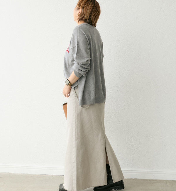  「【Yoshiiiiiiコラボカラー登場！】フットボールロゴニット」|ニット・セーター|