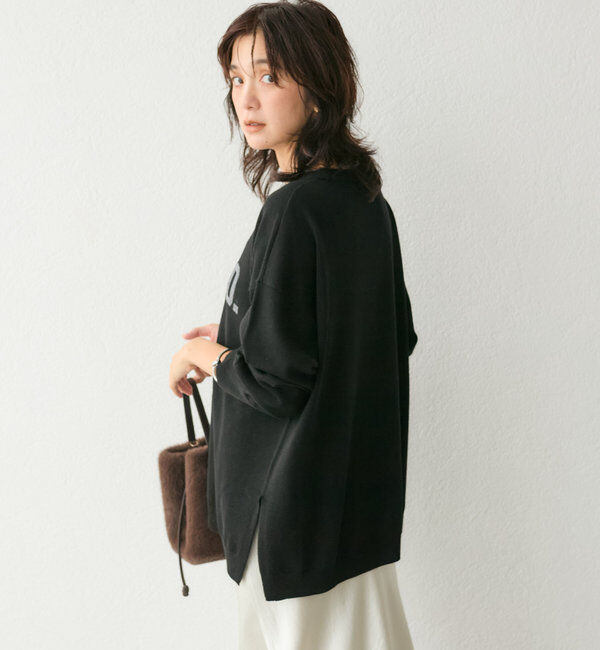  「【Yoshiiiiiiコラボカラー登場！】フットボールロゴニット」|ニット・セーター|