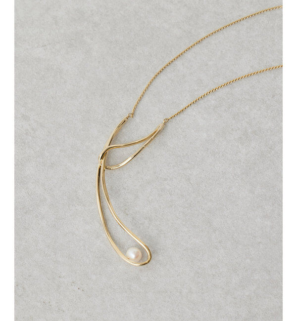  「ポイントパールショートネックレス」|リング|