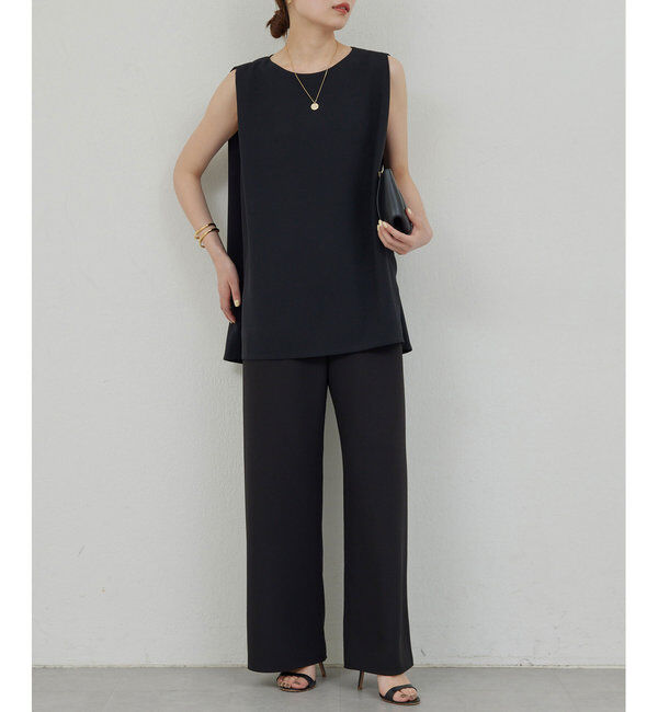  「【サイズ展開あり】ショルダータックノースリ」|シャツ・ブラウス|