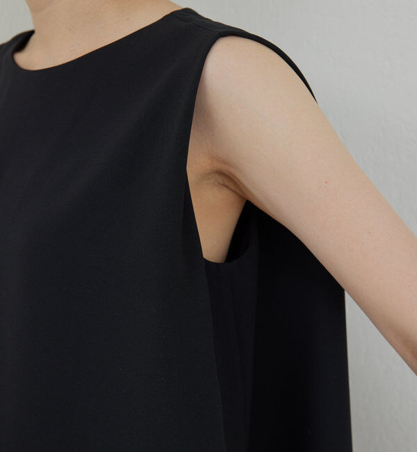  「【サイズ展開あり】ショルダータックノースリ」|シャツ・ブラウス|