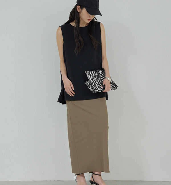  「【サイズ展開あり】ショルダータックノースリ」|シャツ・ブラウス|