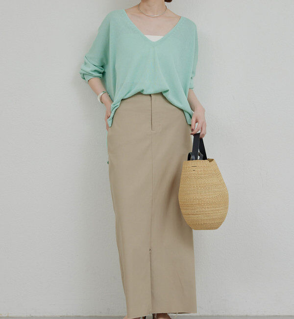  「【CHIKAコラボアイテム】ZIPタイトスカート」|スカート|