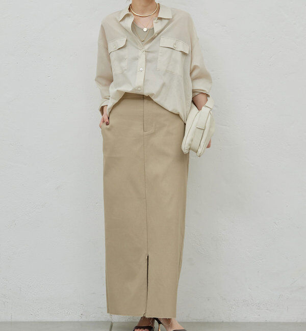  「【CHIKAコラボアイテム】ZIPタイトスカート」|スカート|