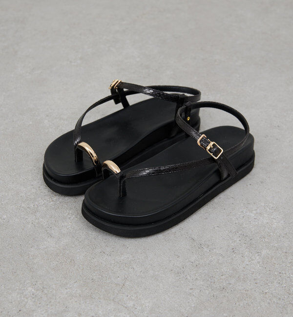  「【2.718】パイソンコードサンダル」|サンダル|