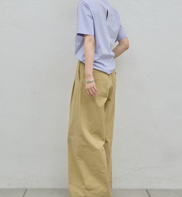  「【HERITANOVUM】オーガニックコットンTシャツ」|Tシャツ・カットソー|