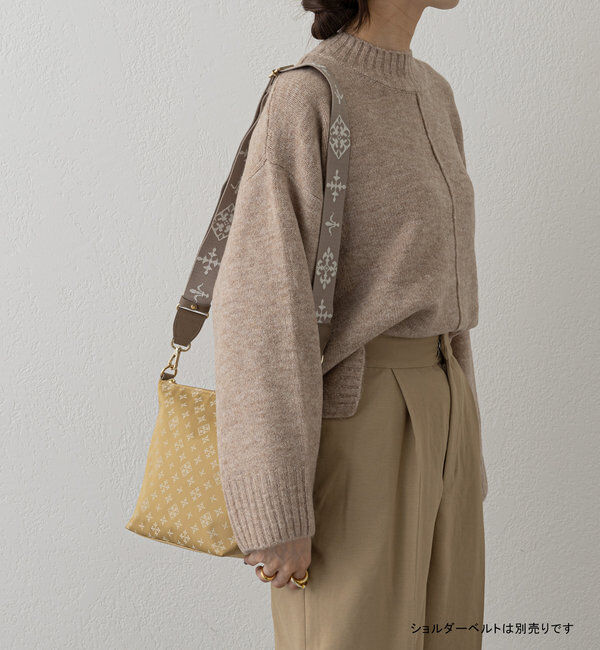  「ナイロンジャガードシンプルショルダーバッグ」|ショルダー・メッセンジャー|