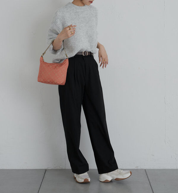  「ナイロンジャガードシンプルショルダーバッグ」|ショルダー・メッセンジャー|