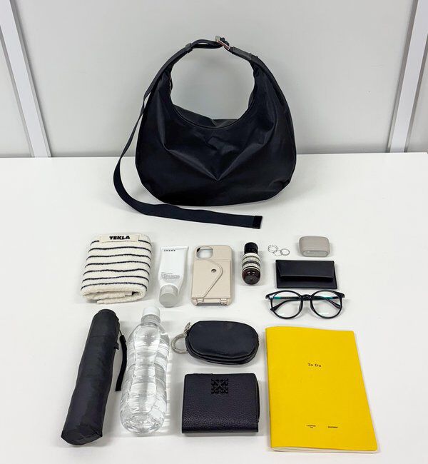  「クラウズナイロンラウンドビッグショルダーバッグ」|ショルダー・メッセンジャー|