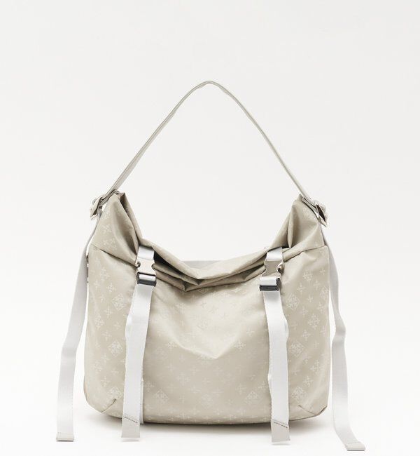  「ナイロンジャガードメタルバックルショルダーバッグ M」|ショルダー・メッセンジャー|