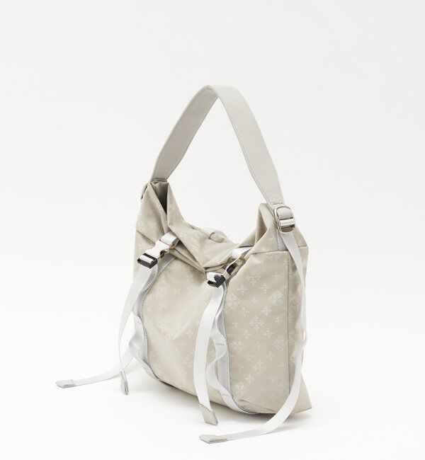  「ナイロンジャガードメタルバックルショルダーバッグ M」|ショルダー・メッセンジャー|