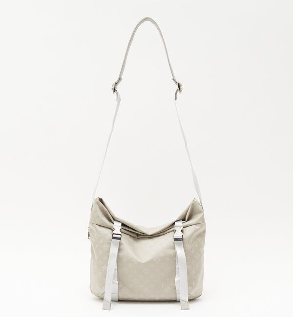  「ナイロンジャガードメタルバックルショルダーバッグ M」|ショルダー・メッセンジャー|