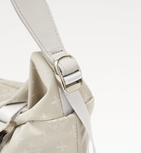  「ナイロンジャガードメタルバックルショルダーバッグ M」|ショルダー・メッセンジャー|