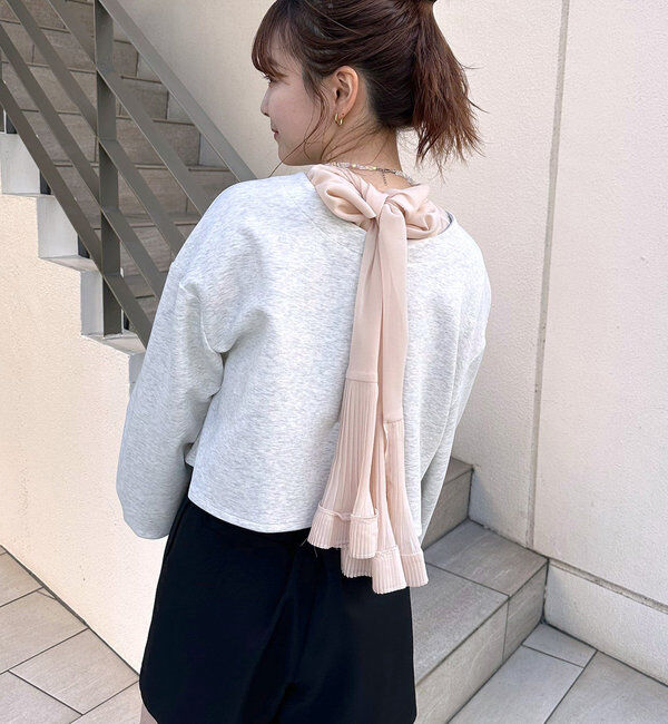  「ポンチショートスウェット」|Tシャツ・カットソー|