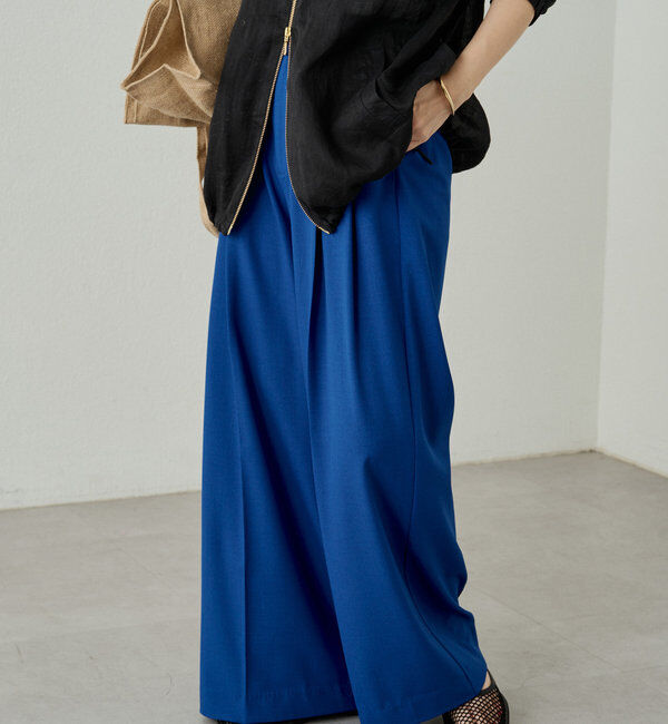  「2タックワイドパンツ」|チノ|