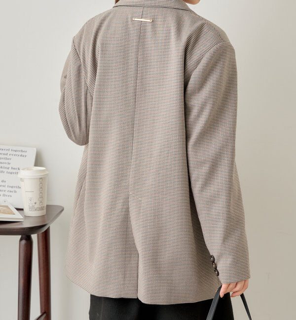  「【SNS総再生回数400万回突破！セットアップ対応】オーバーダブルジャケット」|テーラードジャケット|