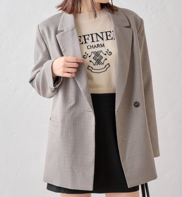  「【SNS総再生回数400万回突破！セットアップ対応】オーバーダブルジャケット」|テーラードジャケット|