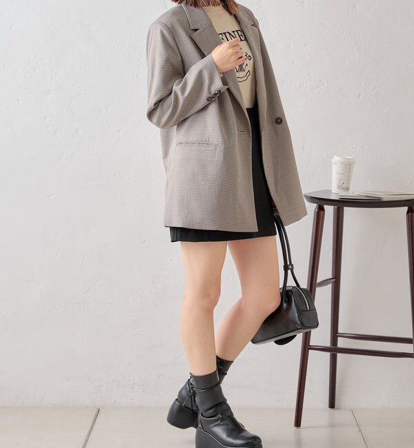  「【SNS総再生回数400万回突破！セットアップ対応】オーバーダブルジャケット」|テーラードジャケット|