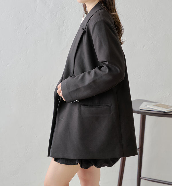  「【SNS総再生回数400万回突破！セットアップ対応】オーバーダブルジャケット」|テーラードジャケット|