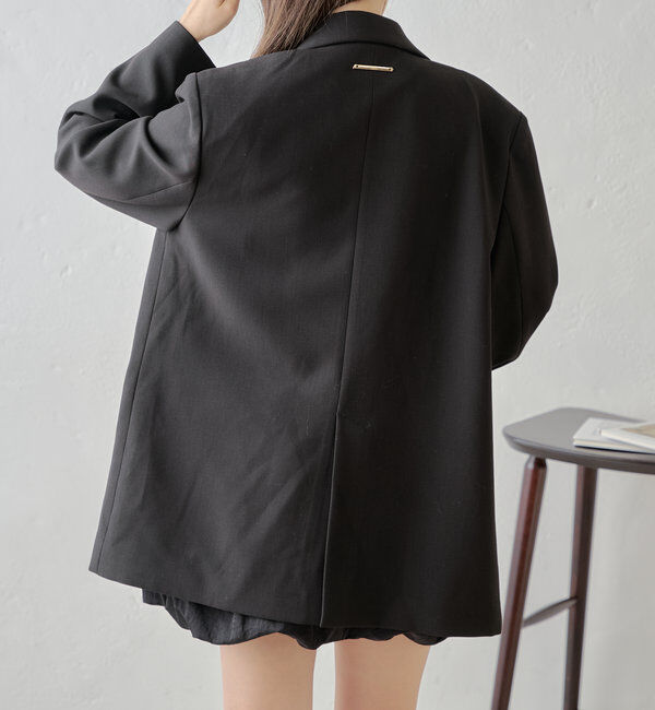  「【SNS総再生回数400万回突破！セットアップ対応】オーバーダブルジャケット」|テーラードジャケット|