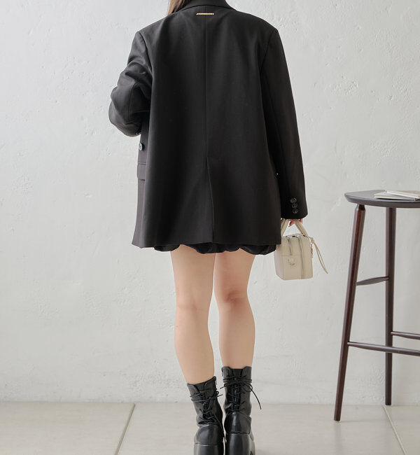  「【SNS総再生回数400万回突破！セットアップ対応】オーバーダブルジャケット」|テーラードジャケット|