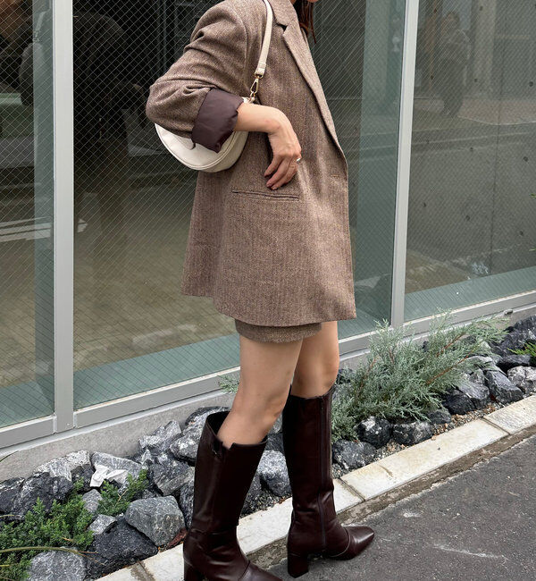  「【SNS総再生回数400万回突破！セットアップ対応】オーバーダブルジャケット」|テーラードジャケット|