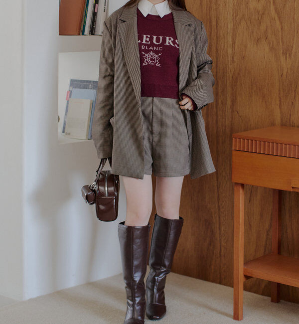  「【SNS総再生回数400万回突破！セットアップ対応】オーバーダブルジャケット」|テーラードジャケット|