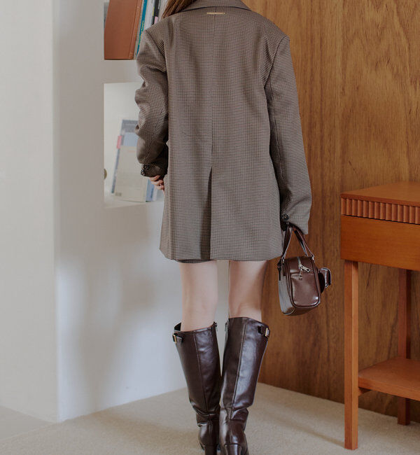  「【SNS総再生回数400万回突破！セットアップ対応】オーバーダブルジャケット」|テーラードジャケット|