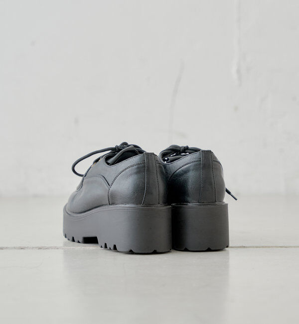  「【3サイズ展開】厚底レースアップローファー」|その他|