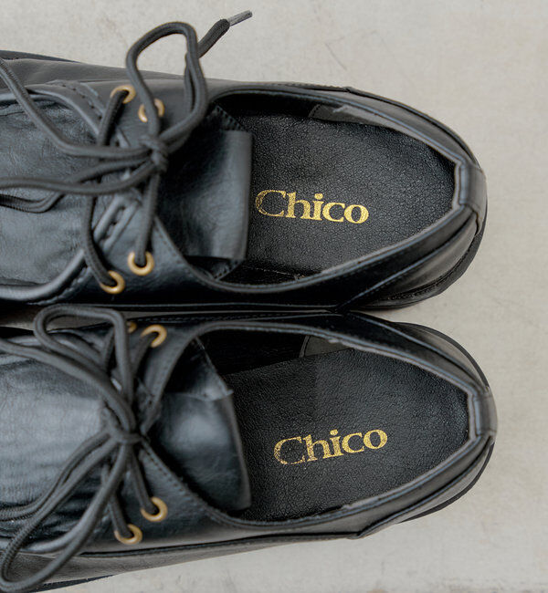  「【3サイズ展開】厚底レースアップローファー」|その他|