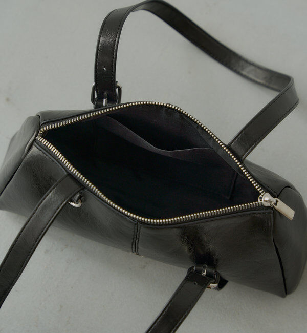  「アシメハンドルロングスリーブボストンバッグ」|ボストンバッグ|