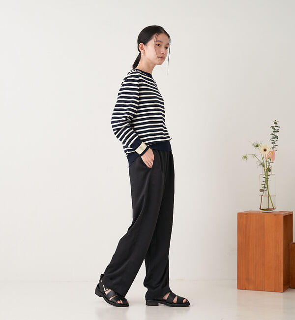 collex「＜手洗い可能＞クルーネックニットプルオーバー」|ニット・セーター|