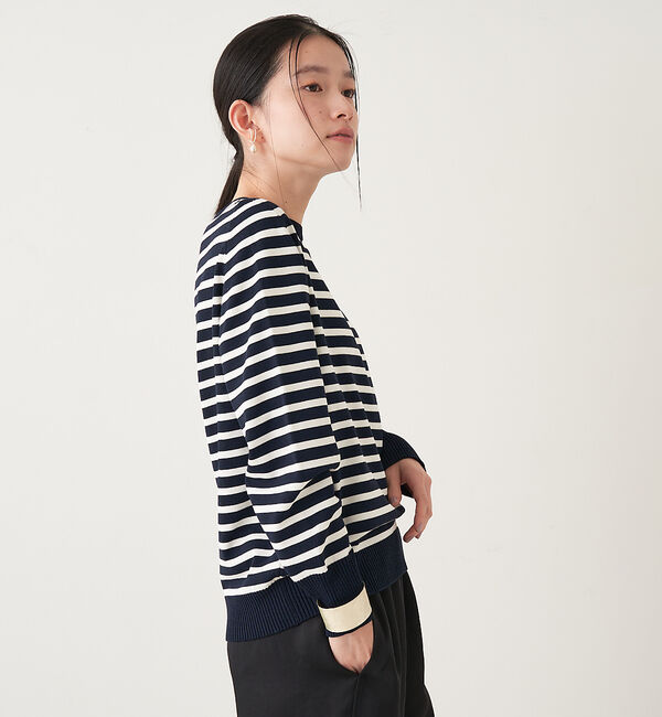 collex「＜手洗い可能＞クルーネックニットプルオーバー」|ニット・セーター|