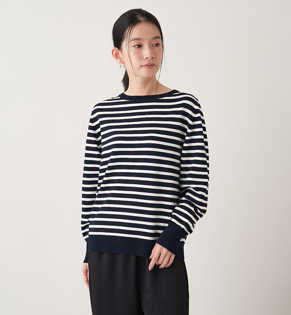 collex「＜手洗い可能＞クルーネックニットプルオーバー」|ニット・セーター|