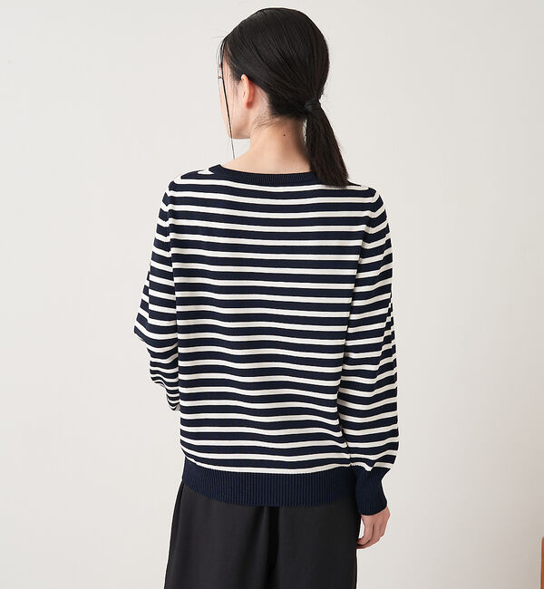 collex「＜手洗い可能＞クルーネックニットプルオーバー」|ニット・セーター|