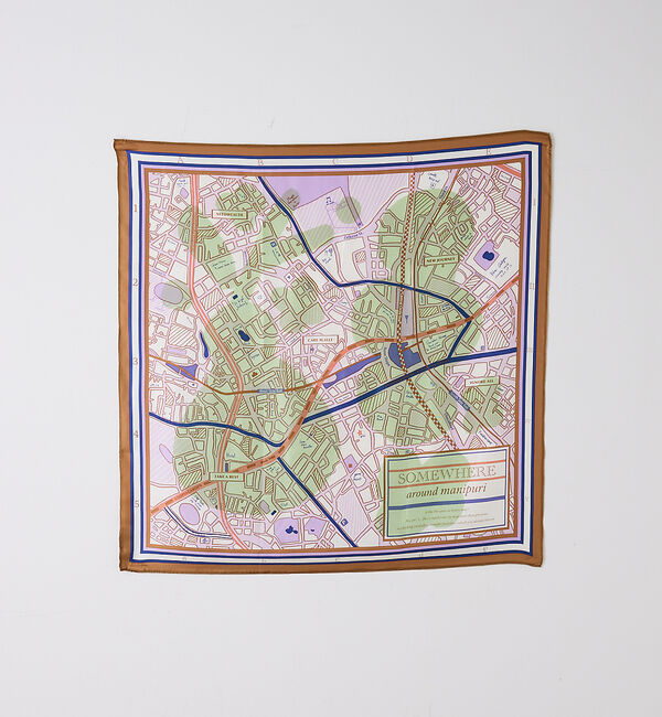 collex「【manipuri/マニプリ】コラージュサムウエア88　シルクスカーフ」|バンダナ・スカーフ|