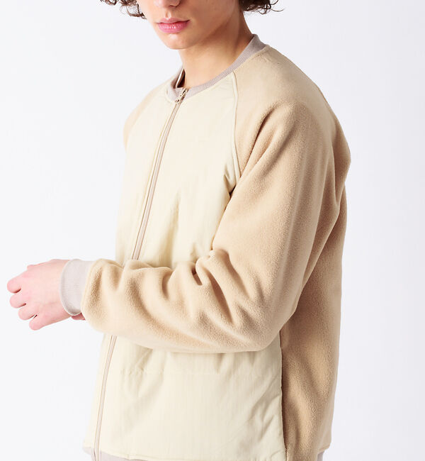 ABAHOUSE「フリースコンビ 中綿 ブルゾン」|ブルゾン・スタジャン|