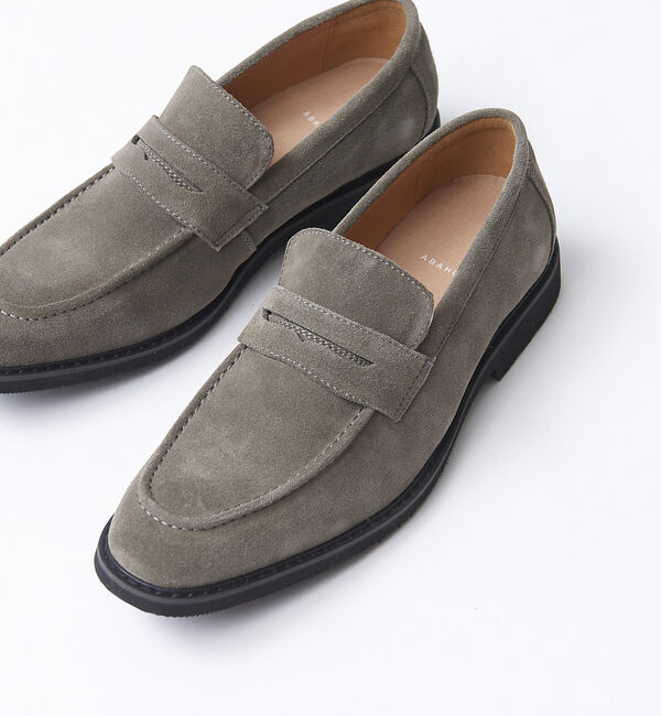 ABAHOUSE「【JapanMade】レザー コインローファー」|ローファー|