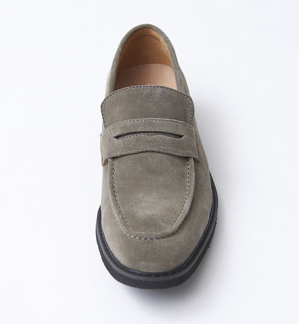 ABAHOUSE「【JapanMade】レザー コインローファー」|ローファー|