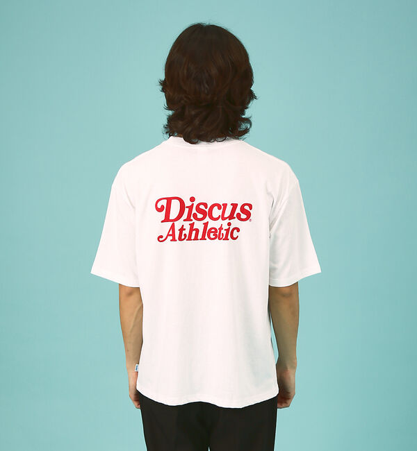 ABAHOUSE「【DISCUS/ディスカス】ビッグシルエット バックプリント半袖Tシャツ/ブラン」|Tシャツ・カットソー|