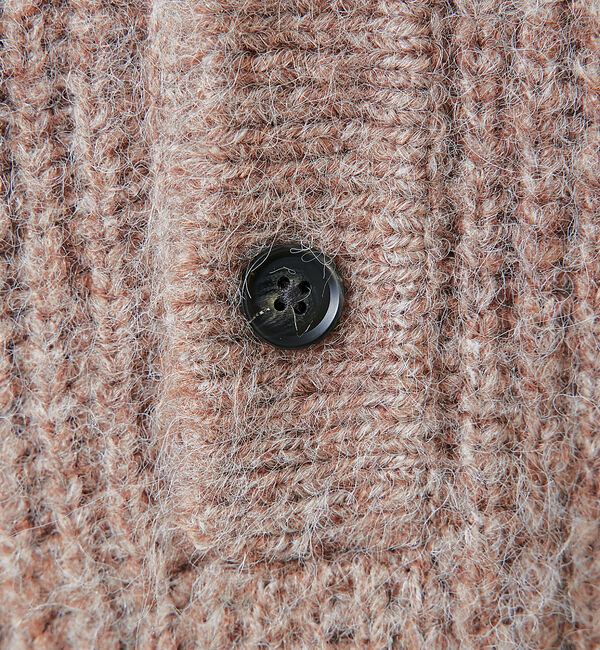 ABAHOUSE「【アルパカブレンド】シャギー ニットポロ」|ニット・セーター|