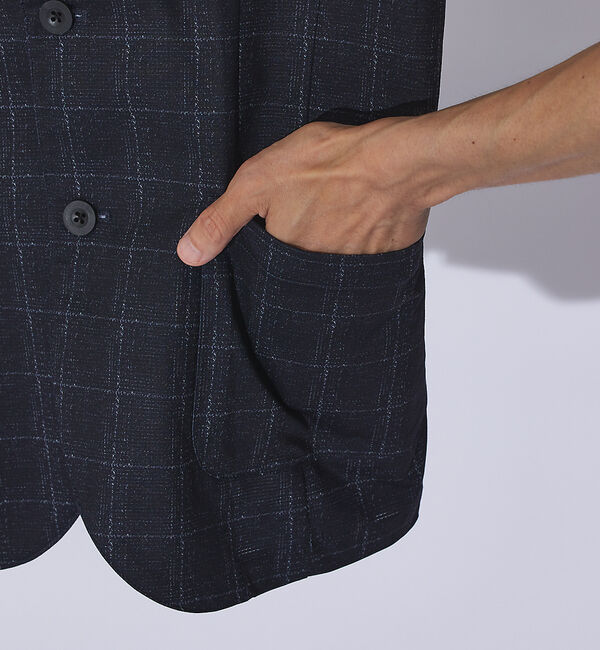 ABAHOUSE「【上下2点セット / Air Hole Stretch】メッシュジャケット+スラ」|スーツ|