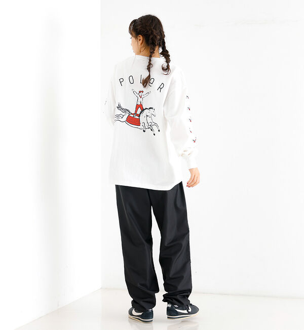 ABAHOUSE「【POLeR/ポーラー】HORSE L/S TEE/ロングTシャツ」|Tシャツ・カットソー|