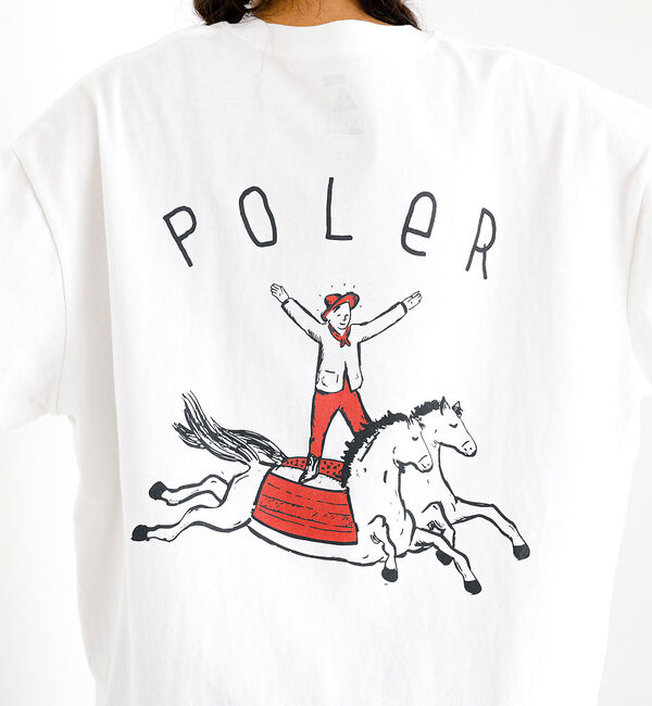 ABAHOUSE「【POLeR/ポーラー】HORSE L/S TEE/ロングTシャツ」|Tシャツ・カットソー|