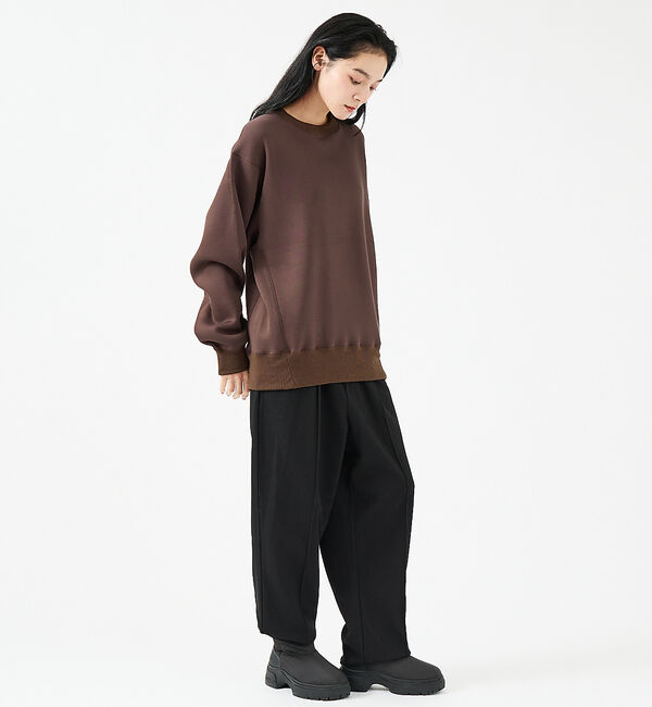 ABAHOUSE「【FORTUNA/フォルトゥナ】TECH SWEAT CREW NECK /トロ」|Tシャツ・カットソー|